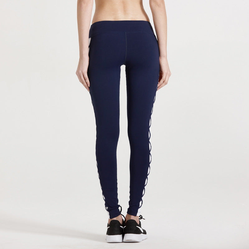 The Last Aztec, Get One Size Bigger Than Your Regular Size, Fitness Trousers Sweatpants Stretch Tights Mid-Waist Yoga Women Quick-Drying Thin