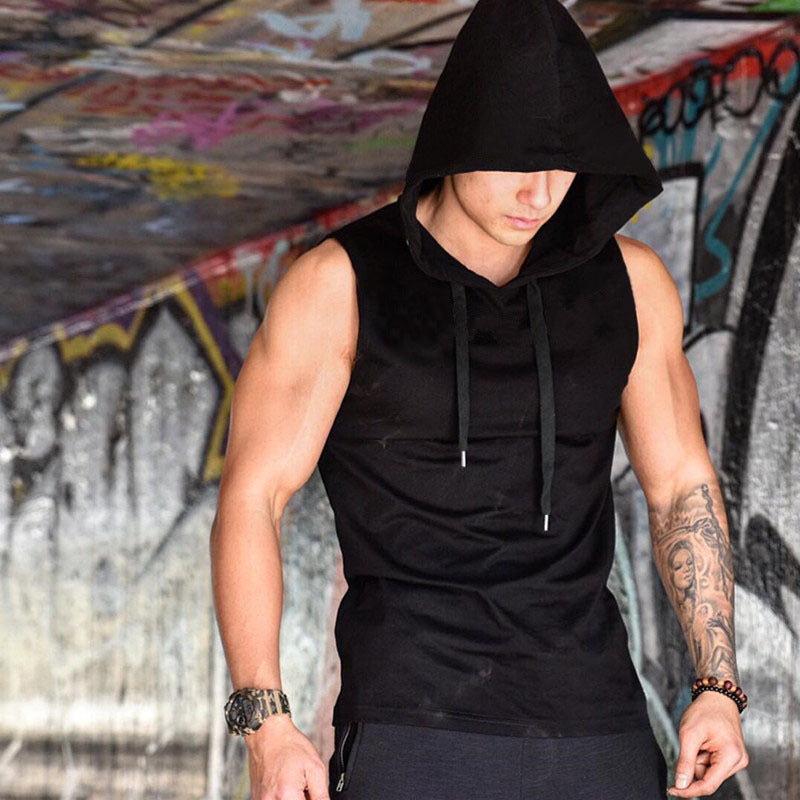 The Last Aztec, New Product Fitness Men'S Vest Sports Vest Slim Stretch Breathable Sports Sleeveless Vest