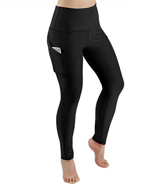The Last Aztec, Get One Size Bigger Than Your Regular Size, Spring New Women's High Waist Tight-fitting Side Pocket Yoga Sports Fitness Pants