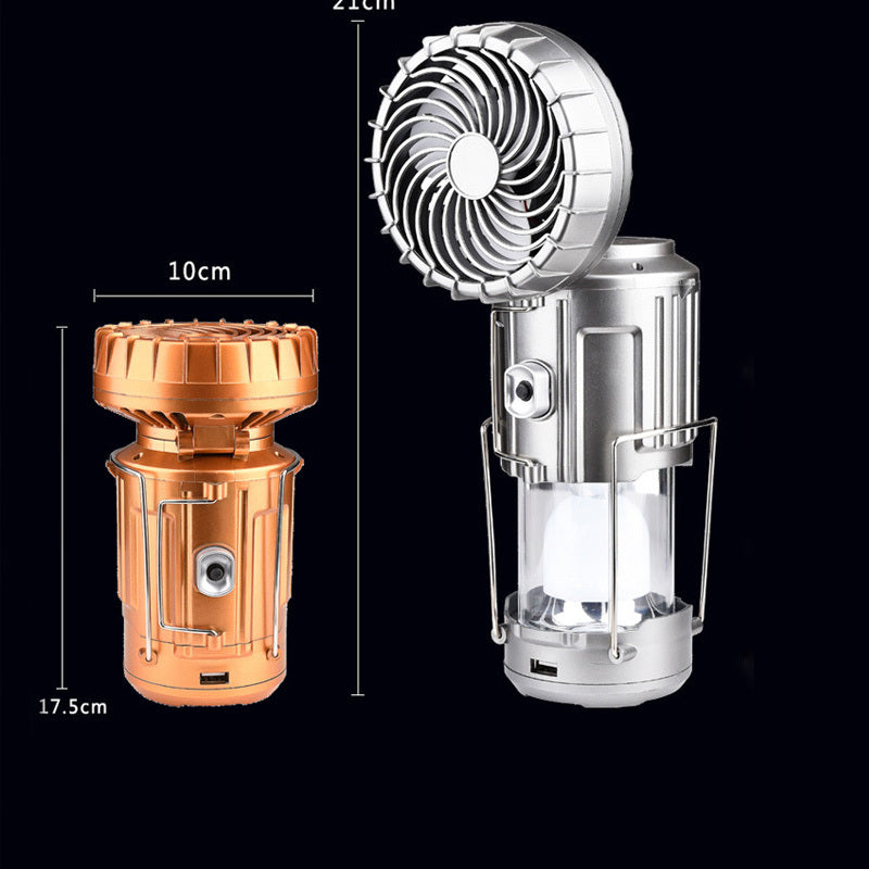 The Last Aztec, Solar, Waterproof Panel, Fan, Emergency Camping Light.