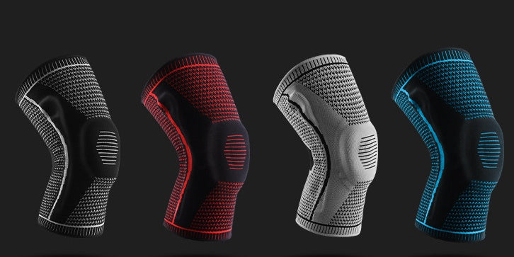 The Last Aztec, Knee Pads For Sport Knee  Silicone Spring Patella Protector