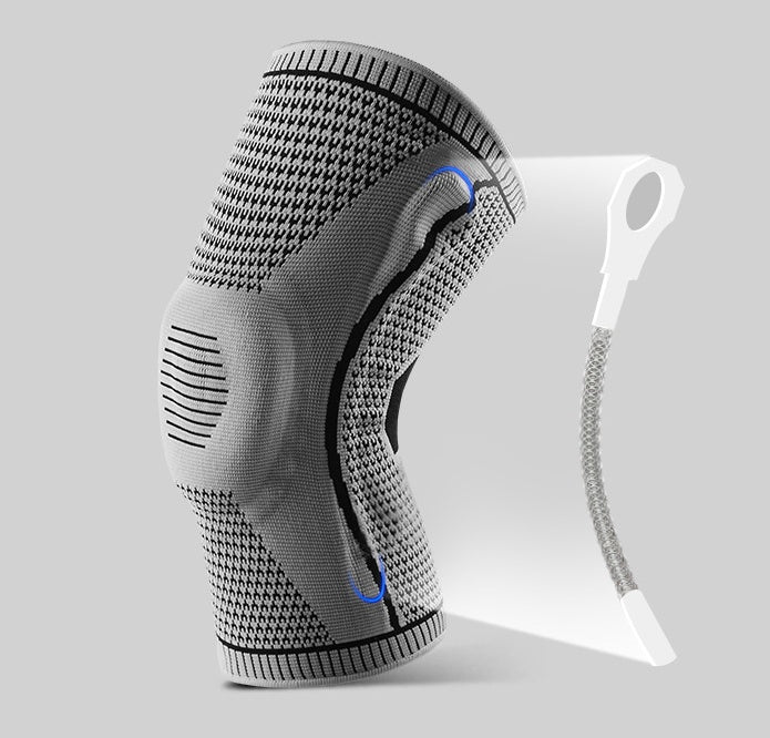 The Last Aztec, Knee Pads For Sport Knee  Silicone Spring Patella Protector