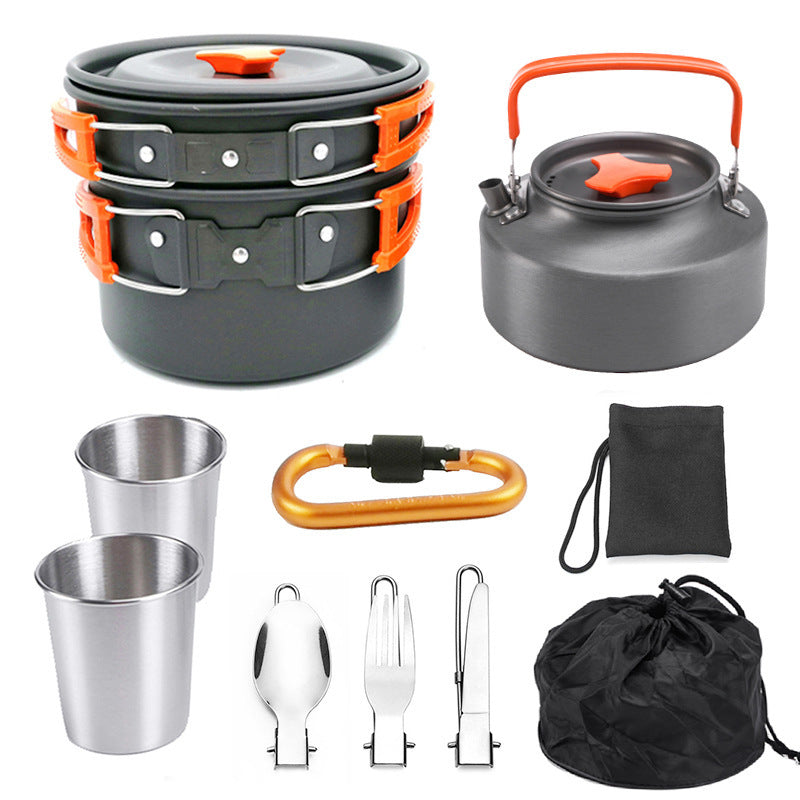 The Last Aztec, Outdoor Portable Cookware Mess Kit Camping Hiking Picnic