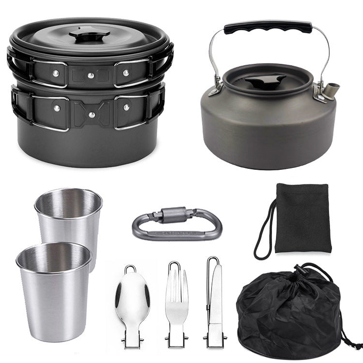 The Last Aztec, Outdoor Portable Cookware Mess Kit Camping Hiking Picnic