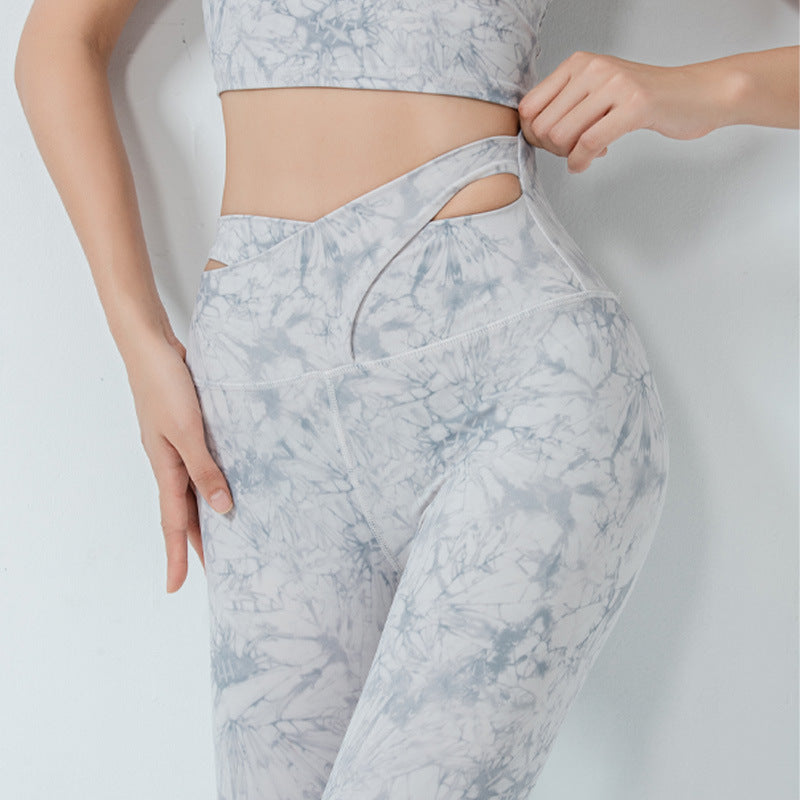 The Last Aztec, Get One Size Bigger Than Your Regular Size, European And American Fashion High Waist Abdomen Training Tight Exercise Fitness Pants