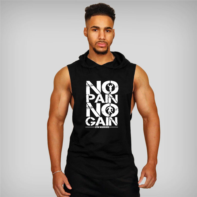 The Last Aztec, Bodybuilding Clothing Gym Small Round Neck Sports Training Men's Vest