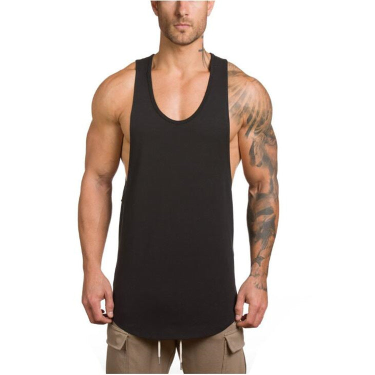 The Last Aztec, Bodybuilding Fitness Vest Solid Color Summer