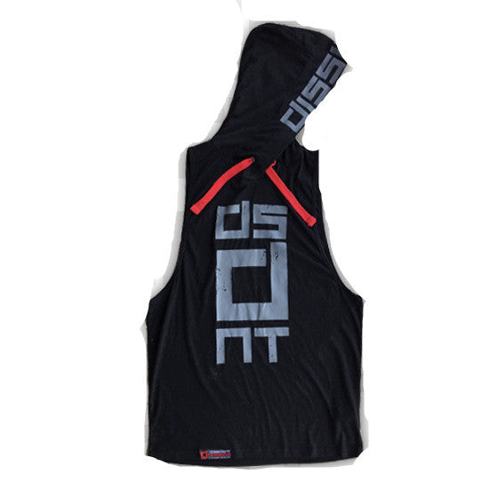 The Last Aztec, Fitness Vest Men's Hooded Sleeveless Vest Cotton Men's
