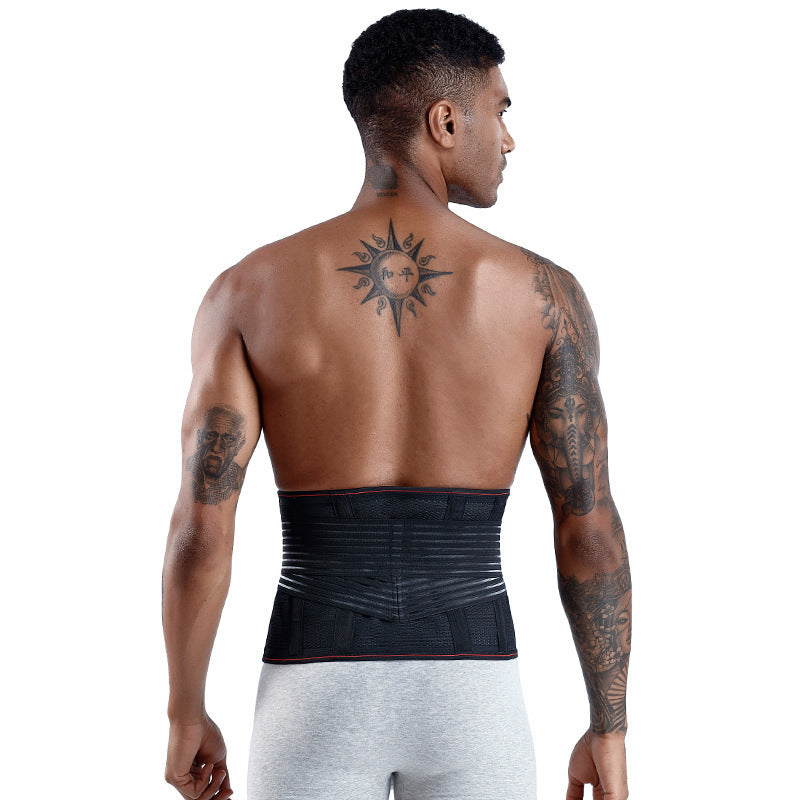 The Last Aztec, Back Support Weight Loss Brace Belt Lumbar Lower Waist Double Adjust Back Pain Relief Waist Support Sport Springs Belt