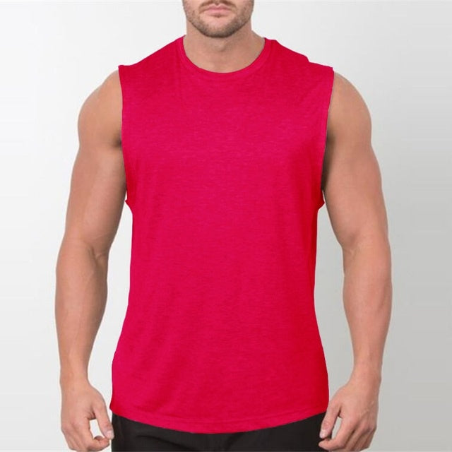 The Last Aztec, Brand New Plain Tank Top Men Bodybuilding Singlet Gyms Strin