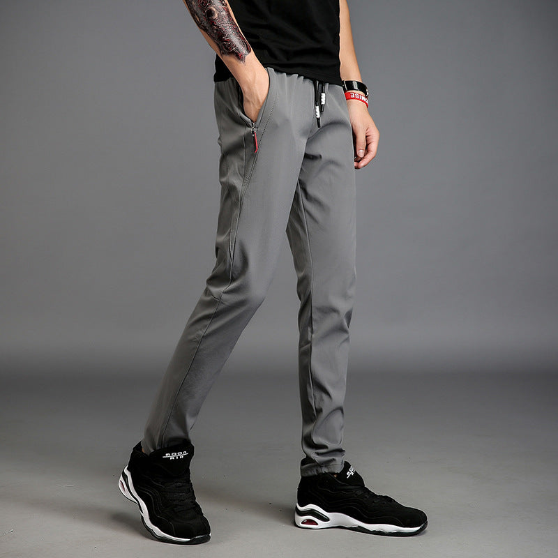 The Last Aztec, Get One Size Bigger Than Your Regular Size, Men's Casual Pants Spring And Summer Slim Straight Trousers