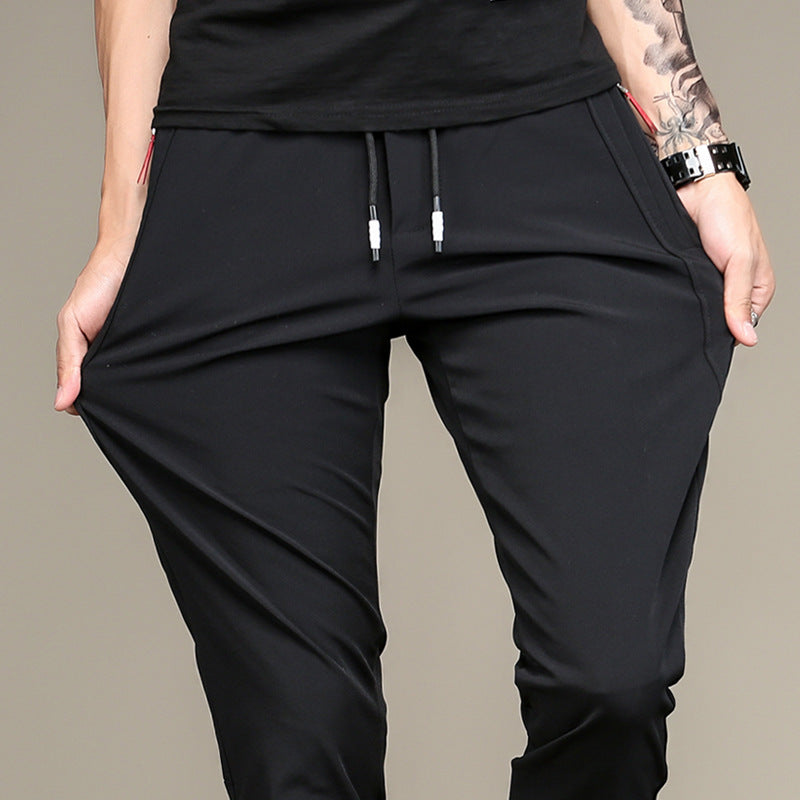 The Last Aztec, Get One Size Bigger Than Your Regular Size, Men's Casual Pants Spring And Summer Slim Straight Trousers