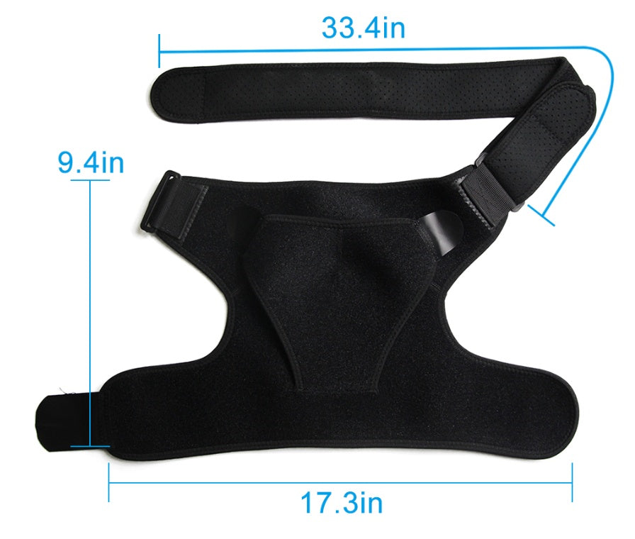 The Last Aztec, Neoprene Brace Dislocation Injury Arthritis Pain Shoulder Support