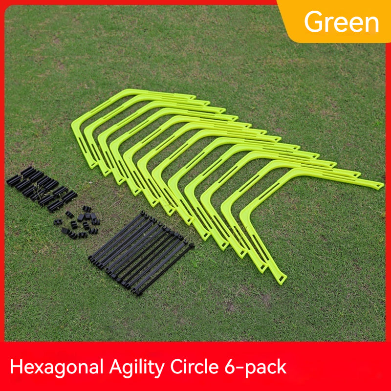 The last Aztec, Foldable Hexagon Football Agility Training Ring