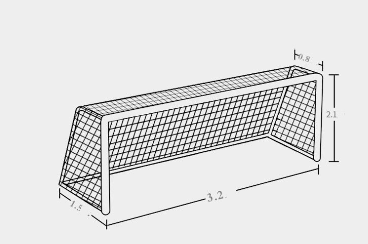 The last Aztec, Multi-specification weather resistant football net