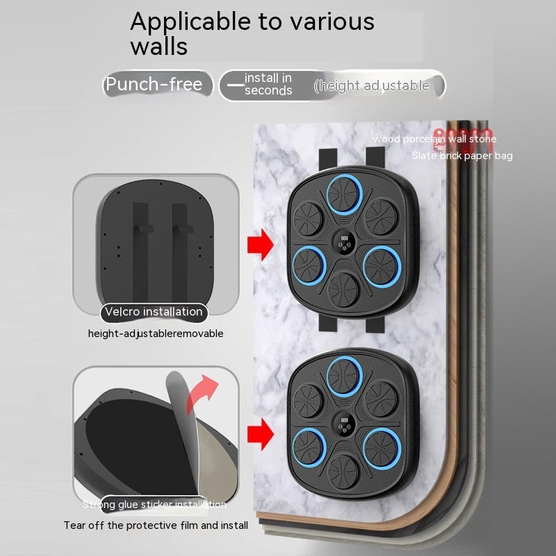 The Last Aztec, Music Boxing Target Training Wall Target Fitness Equipment