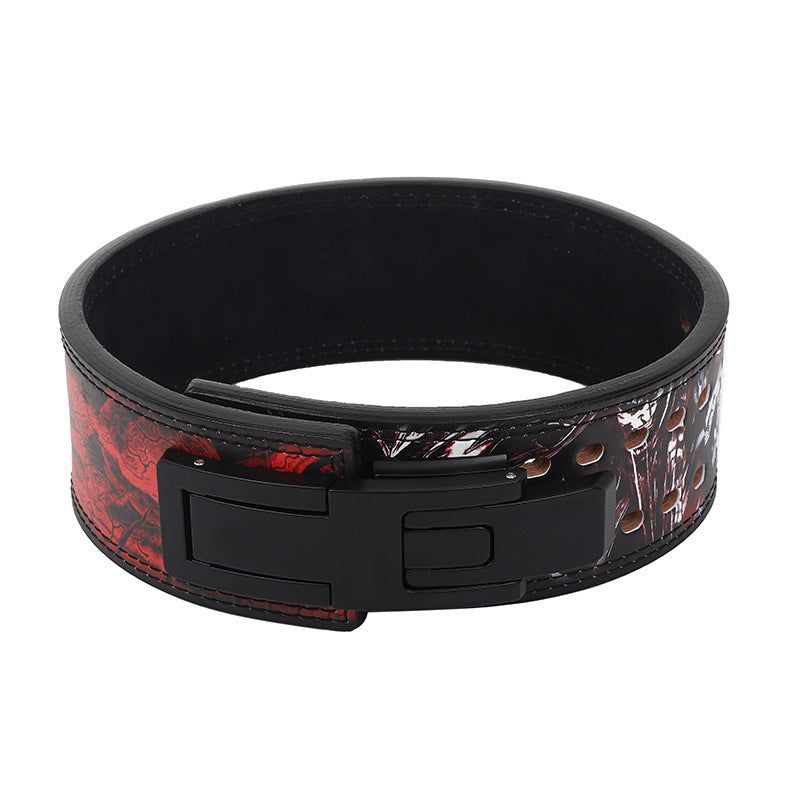 The Last Aztec, Fitness Bench Press Competition Training Squat Cowhide Belt Protective Gear