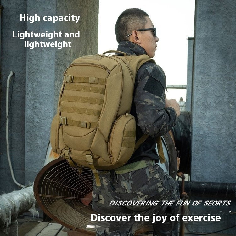 The Last Aztec, Tactical Outdoor Army Fan Mountaineering Backpack