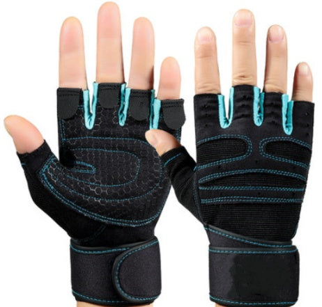 The Last Aztec, Half finger gym gloves