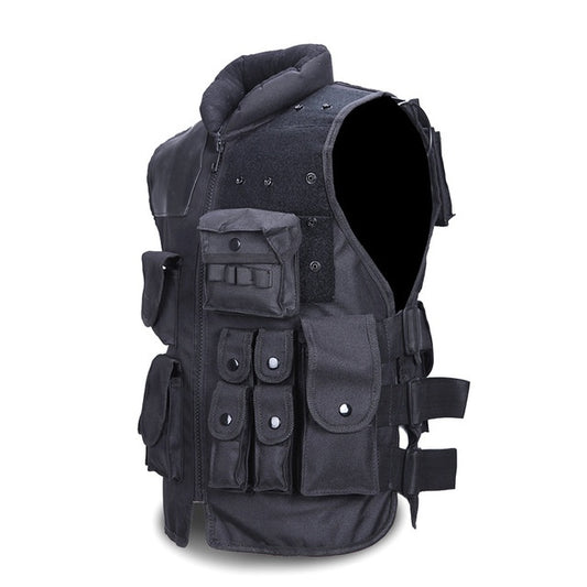 The Last Aztec, Tactical Vest Black Men's Military Hunting Vest