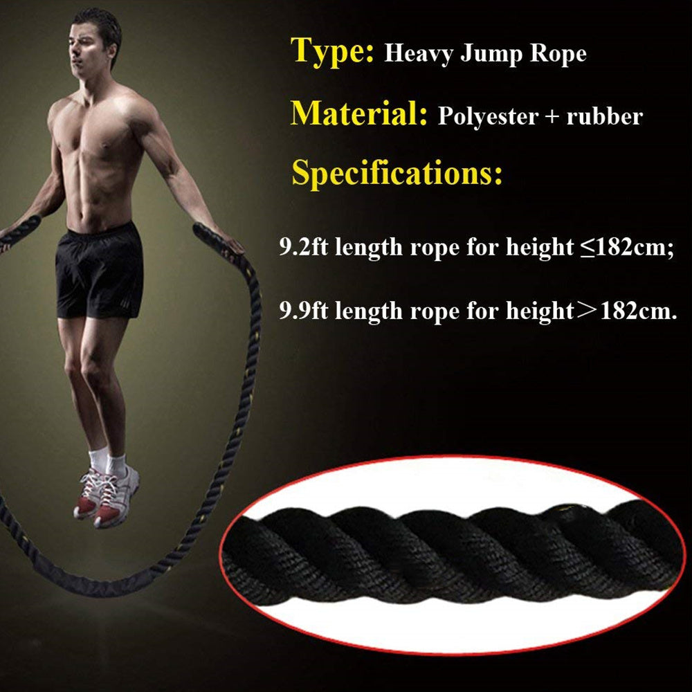 The Last Aztec, Rope Battle Skipping Ropes Power Training  Fitness Home Gym Equipment