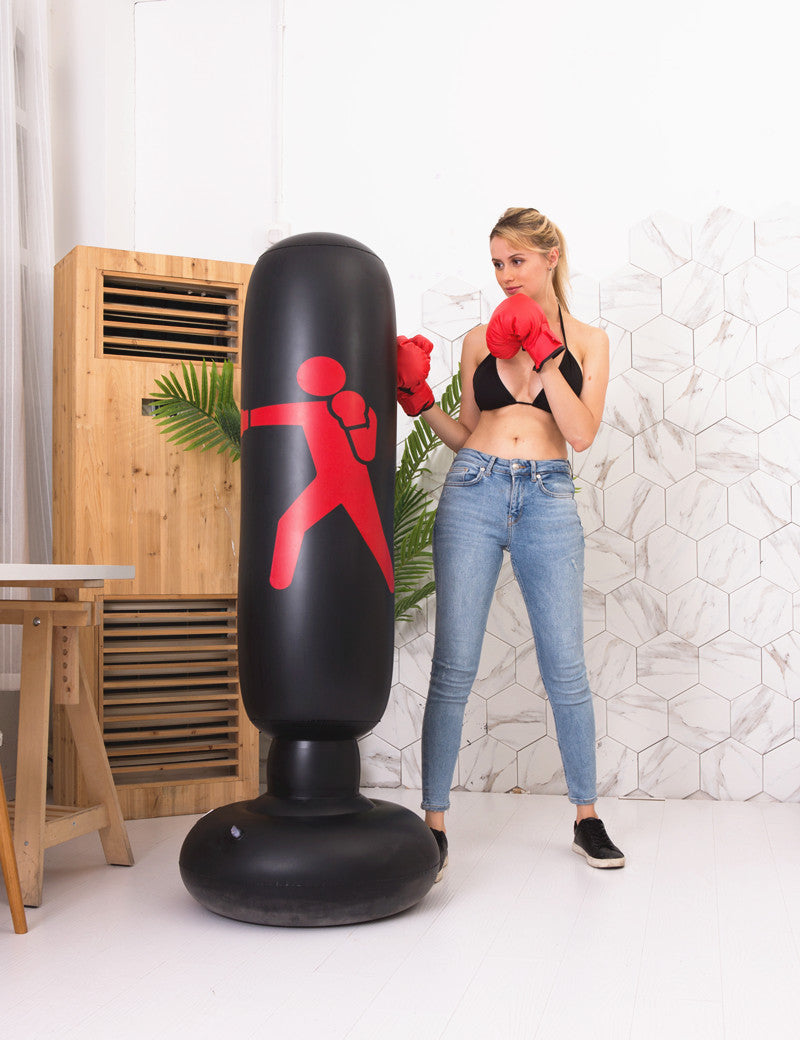 The Last Aztec, Boxing Punching Bag Inflatable Free-Stand Tumbler Sandbag