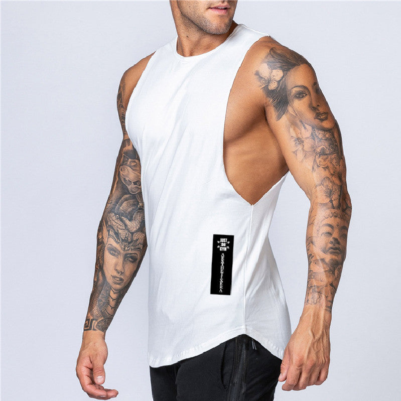 The Last Aztec, Get One Size Bigger Than Your Regular Size, Printed bodybuilding fitness sleeveless vest