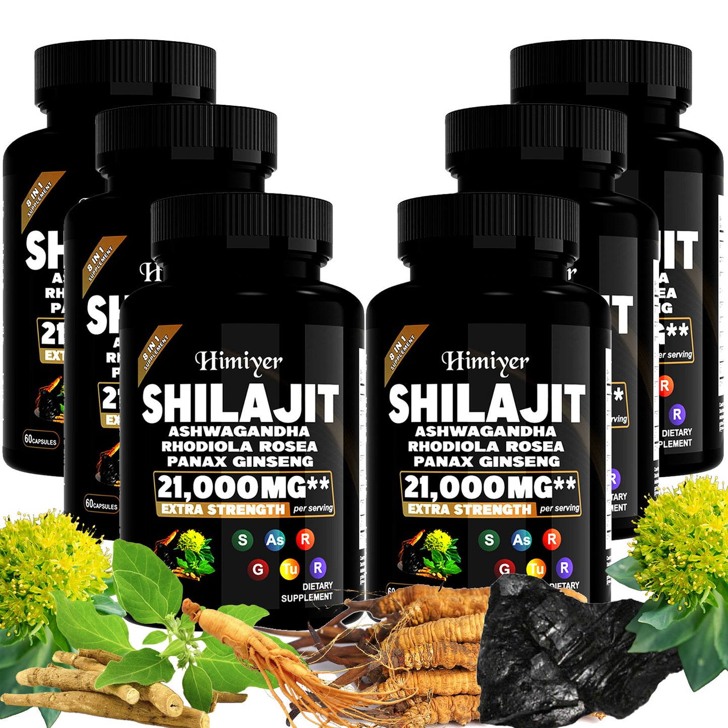 The Last Aztec, SHILAJIT ASHWAGANDHARHODIOLA ROSEAPANAX GINSENG21,000MG
