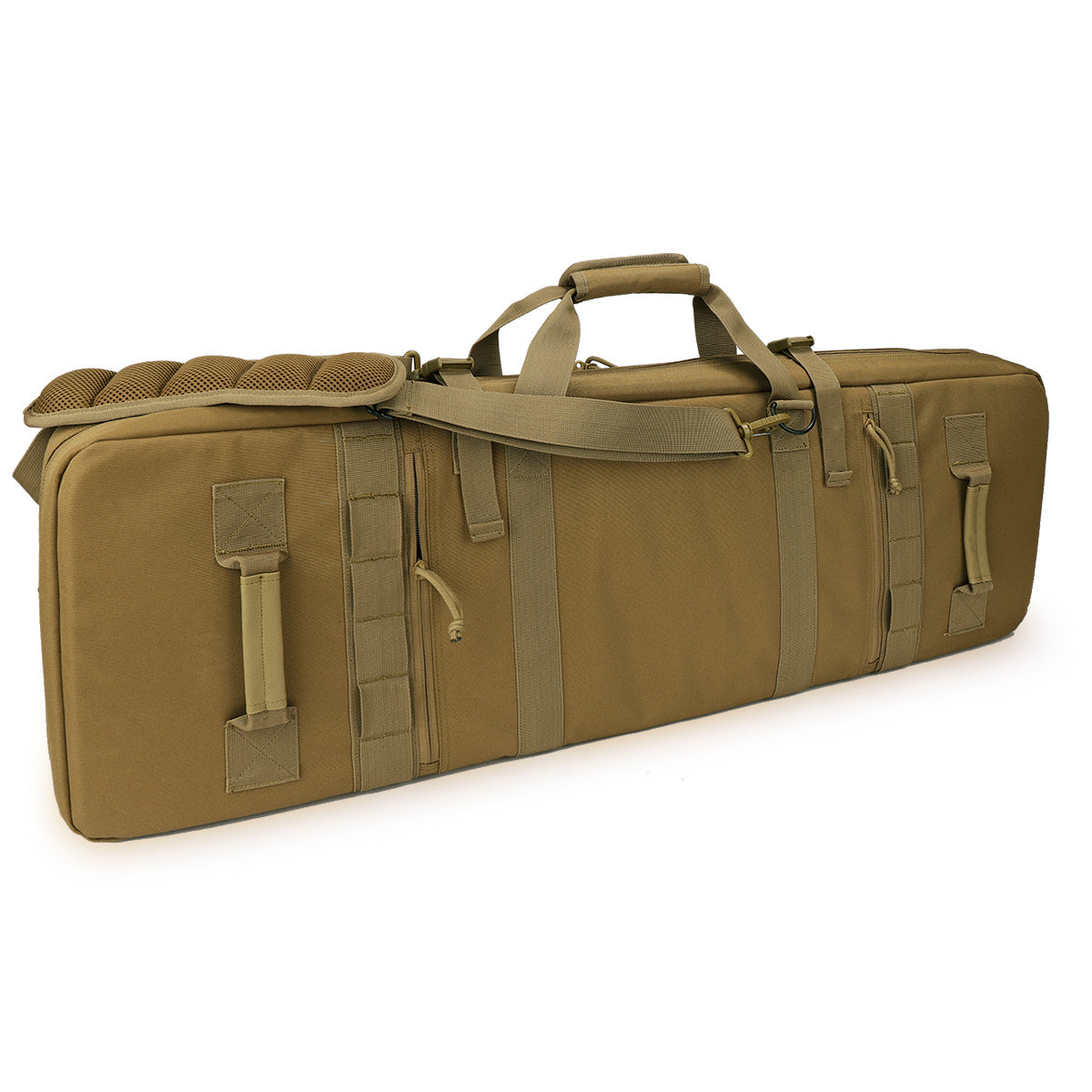 The Last Aztec, VOTAGOO Double Rifle Case Gun Bag, Safely Long-Barrel Firearm Transportation Cases  Locks, All-Weather Soft Tactical Range Bag Ackpack For Shotgun Spacious Heavy Duty