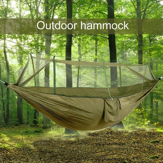 The Last Aztec, 2025 Upgraded Version Ultra-light Camping Hammock With Mosquito Net, Double-layer Anti-mosquito Net, 0.8kg Portable Hammock, Load-bearing Capacity Of 400 Pounds, Can Accommodate 1-2 People