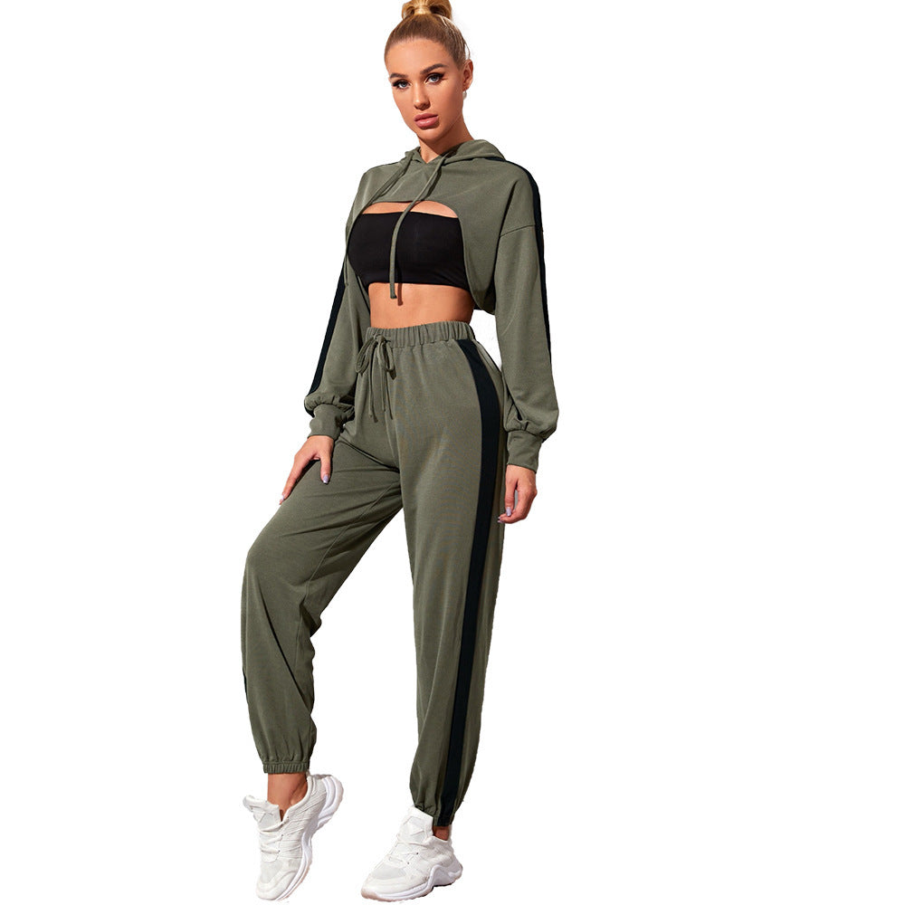 The Last Aztec, Gym Running Yoga Wear Loose Casual Sports Suit