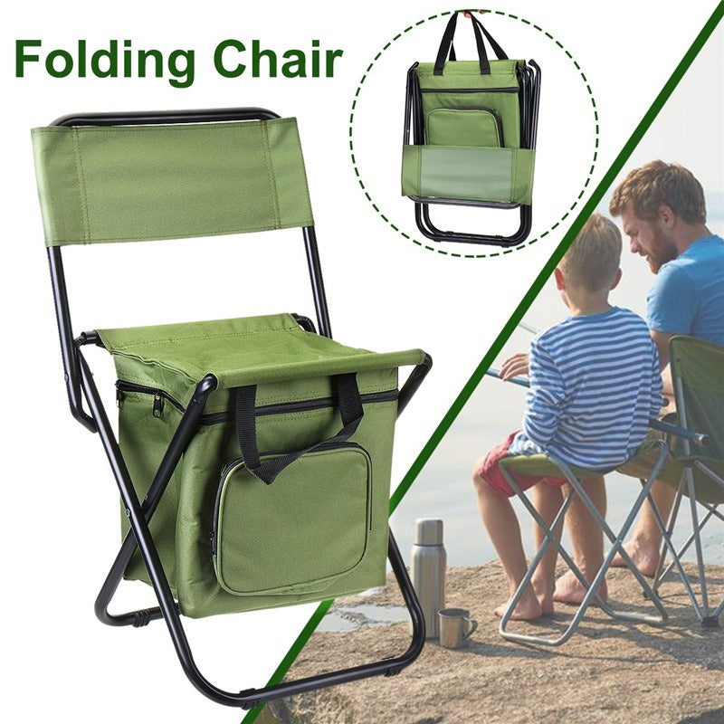 The Last Aztec, Fishing Chair Movable Refrigerator Keep Warm Cold Portable Folding Beach Chair