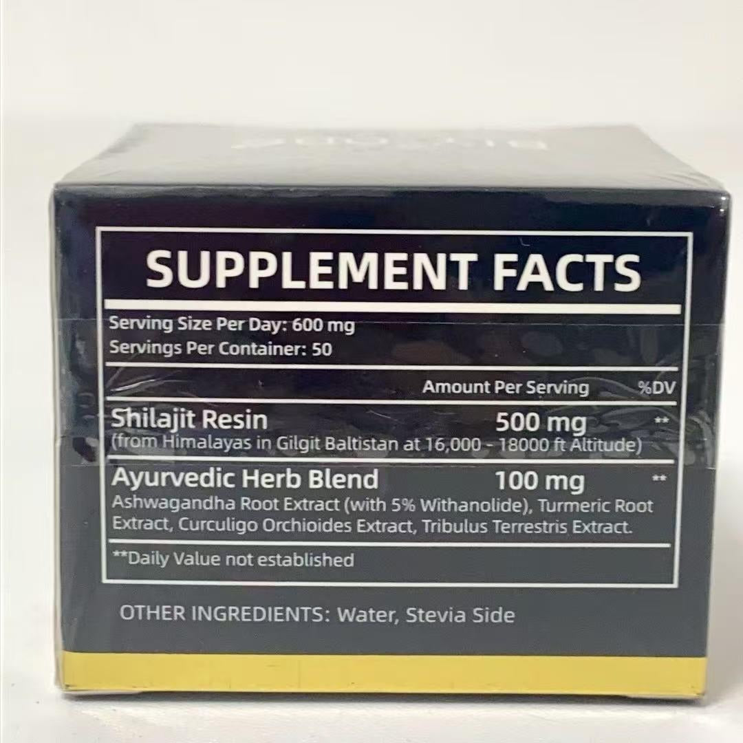 The Last Aztec, Pure Himalayan Shilajit Gummies  WithAshwagandha, Gokshura  Other Herbs L Noadded Sugar L 60 Chewables Edible Supplement