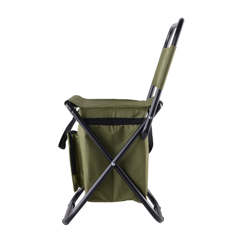 The Last Aztec, Fishing Chair Movable Refrigerator Keep Warm Cold Portable Folding Beach Chair
