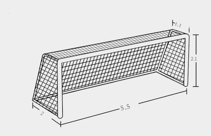 The last Aztec, Multi-specification weather resistant football net