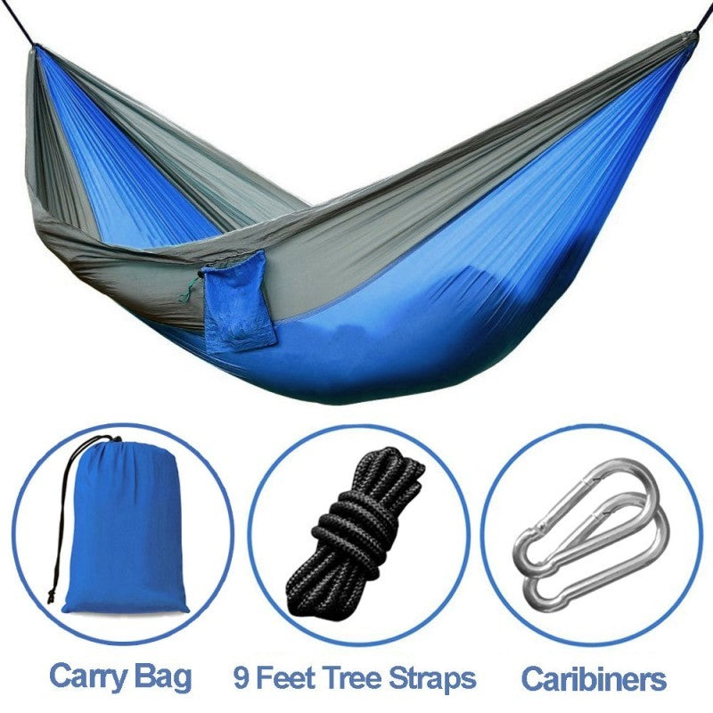 The Last Aztec, Backpacking Hammock - Portable Nylon Parachute Outdoor Double Hammock