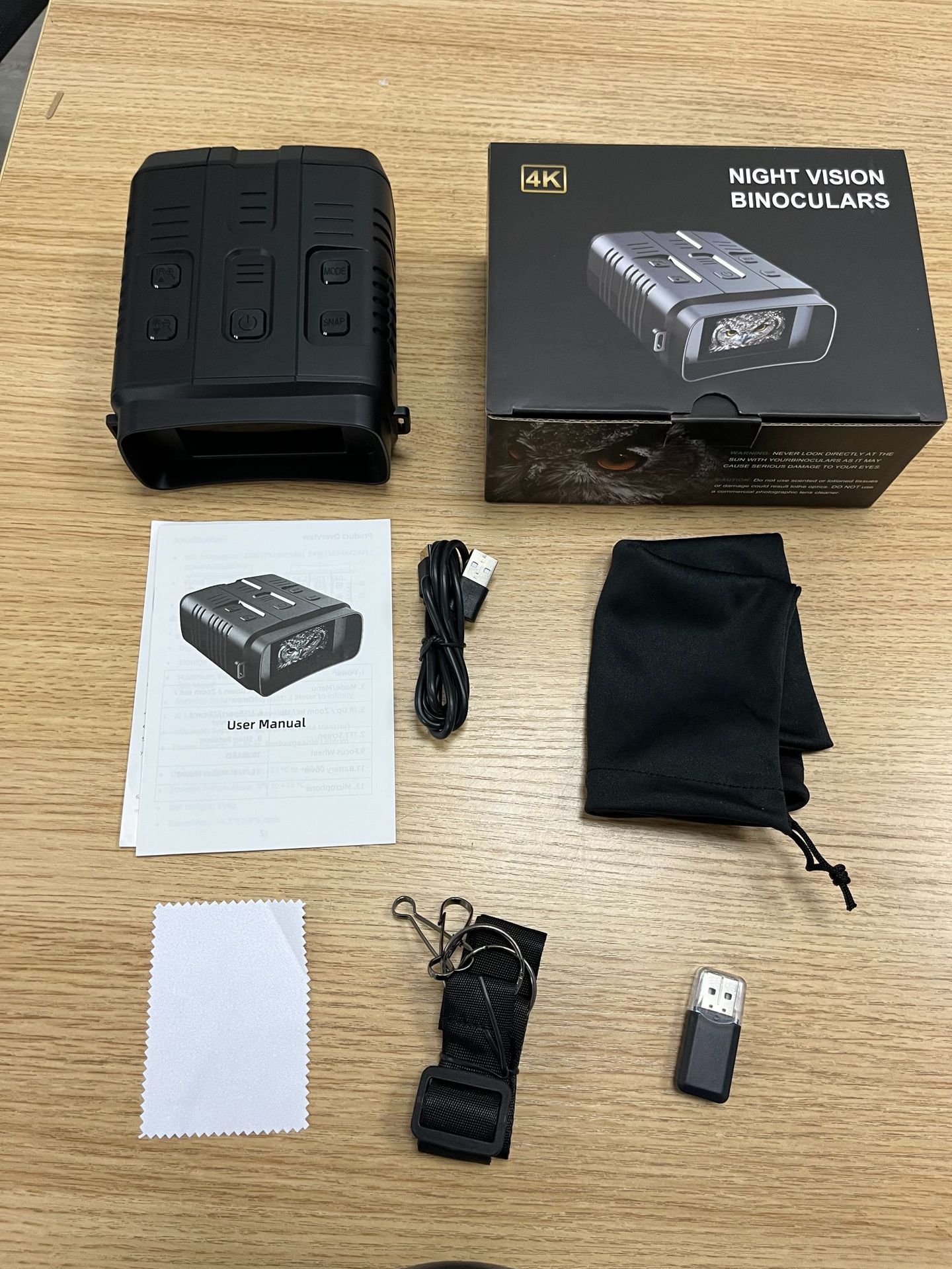 The Last Aztec, Full Color Night Vision Instrument Large Screen With WiFi Telescope Binocular Night Vision Instrument