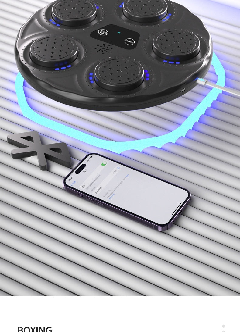 The Last Aztec, Children's Music Boxing Machine Blue Light Hitting Reaction Boxing Target Intelligent Electronic Wall Target