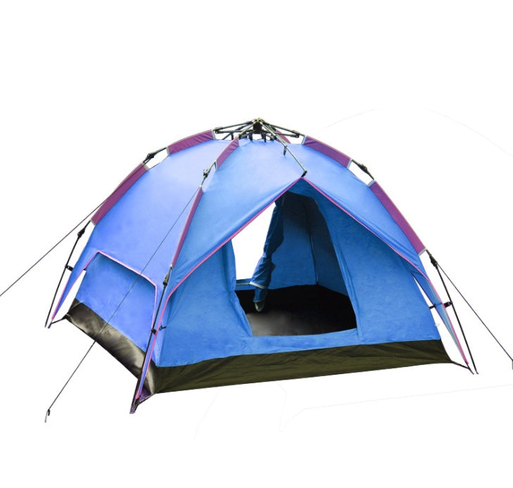 The Last Aztec, Double deck camping tent