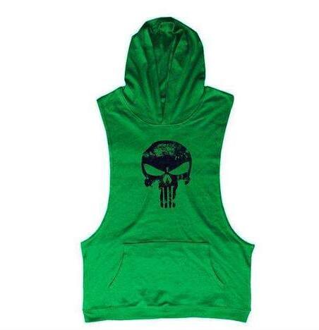 The Last Aztec, HOODED SKULL BODYBUILDING TANK TOP