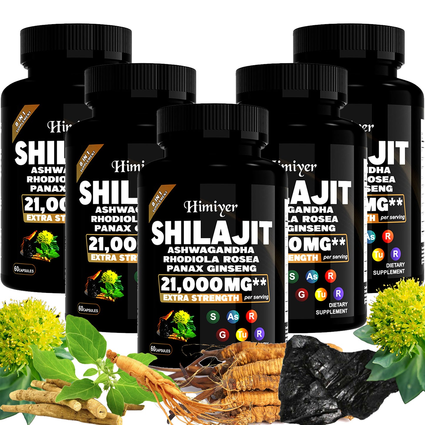 The Last Aztec, SHILAJIT ASHWAGANDHARHODIOLA ROSEAPANAX GINSENG21,000MG