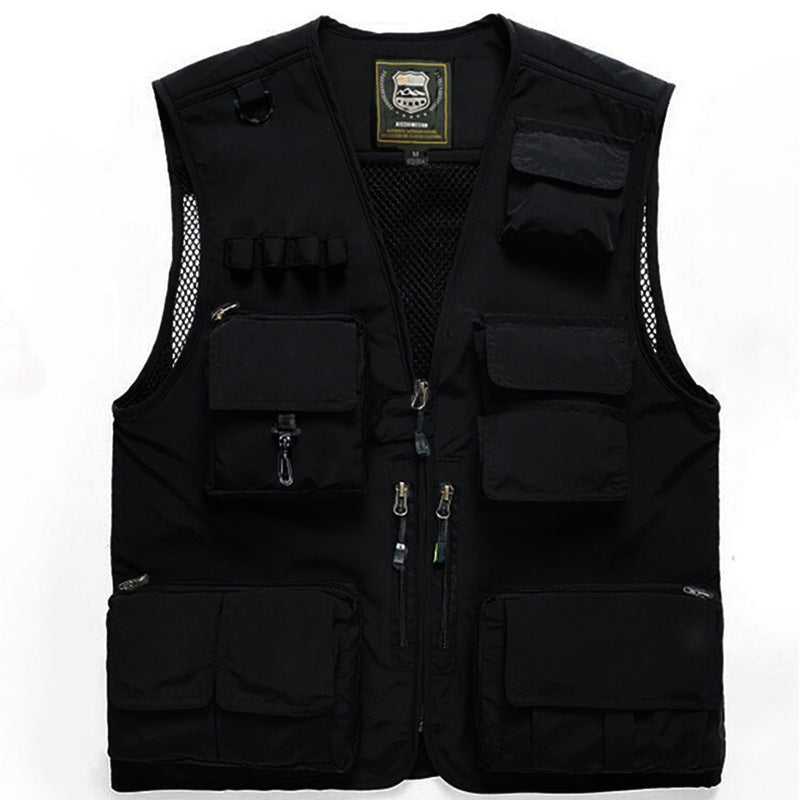 The Last Aztec, Get a Bigger Size Than Your Regular size, Multi-pocket fishing vest