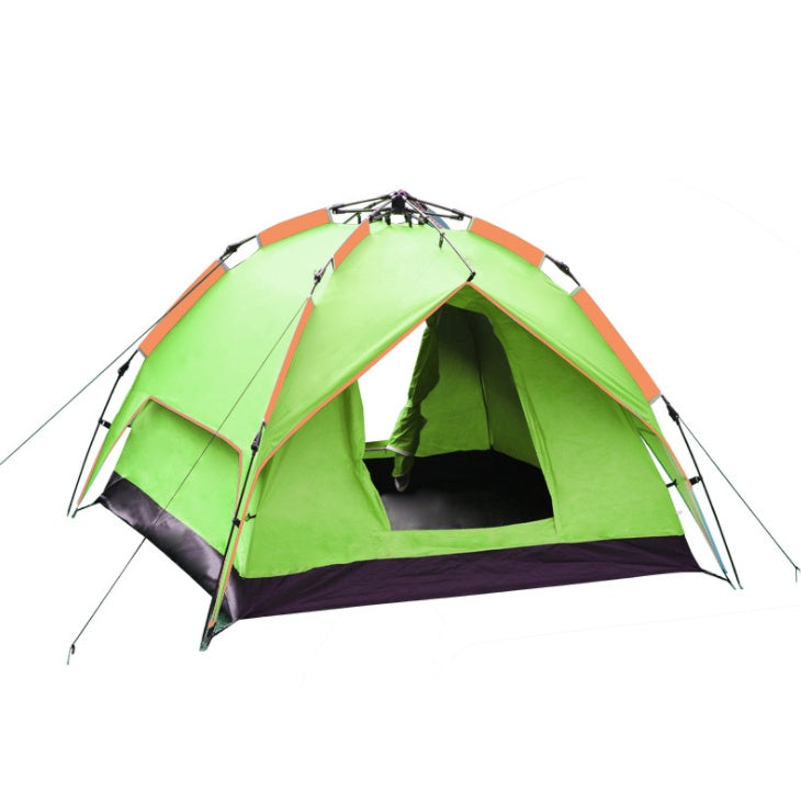 The Last Aztec, Double deck camping tent