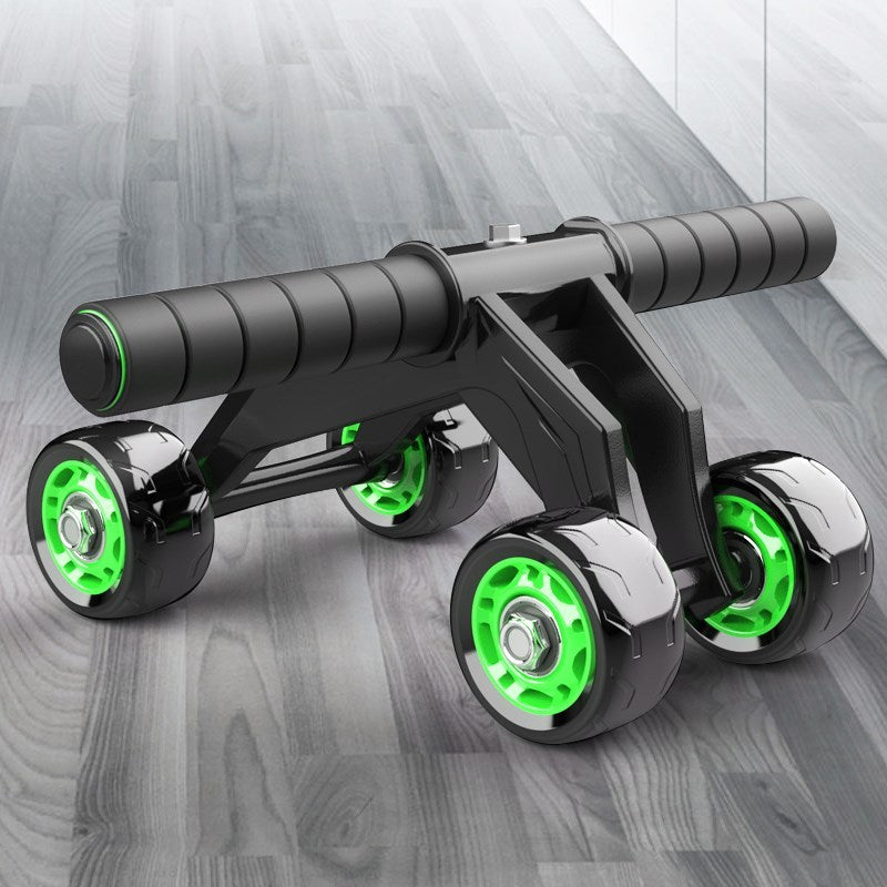The Last Aztec, Four-wheeled Abdominal Roller Home Exercise Abdominal Muscle Fitness Equipment