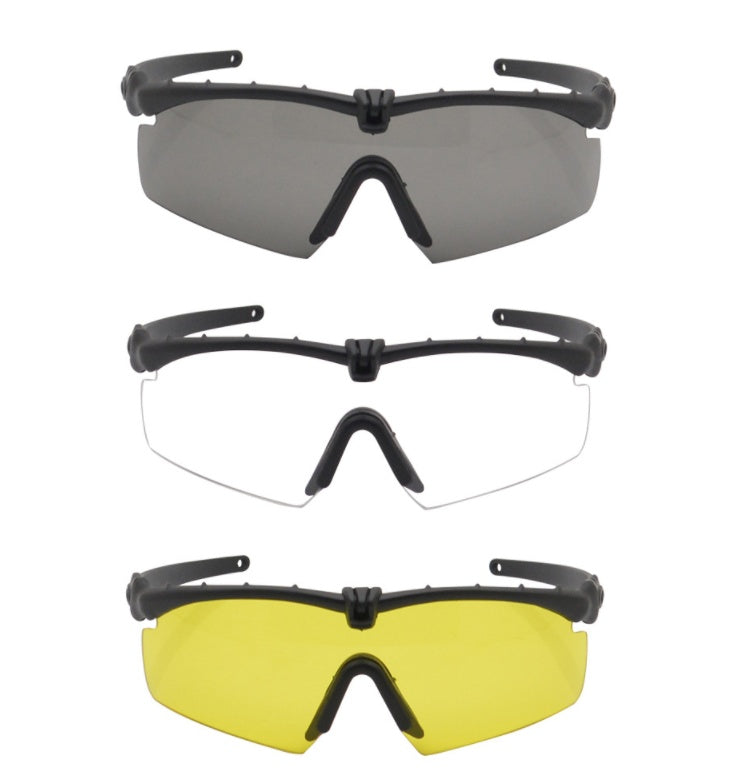 The Last Aztec, Shooting glasses