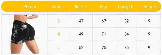 The Last Aztec, (Get One Size Bigger Than Your Regular Size), 3 PACK Tie Dye Active Wear Shorts, Women Workout Shorts, High Waisted Contour Gym Yoga Biker Shorts, V Back Booty Biker Workout Gym Running Shorts