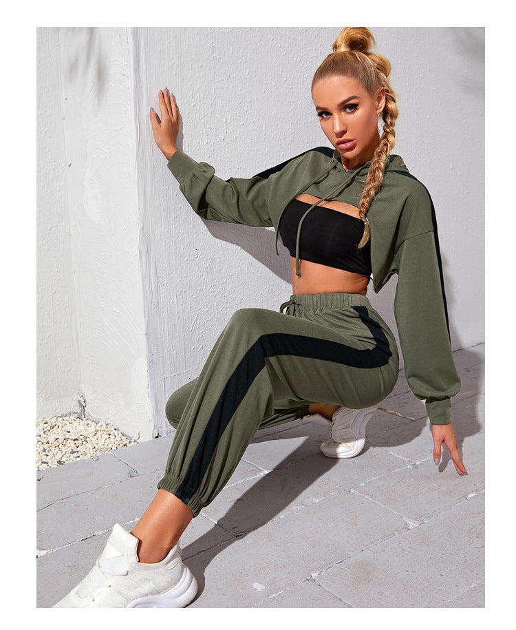 The Last Aztec, Gym Running Yoga Wear Loose Casual Sports Suit