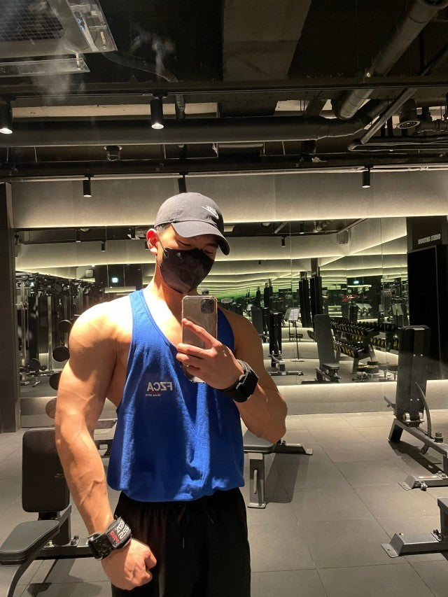 The Last Aztec, Get One Size Bigger Than Your Regular Size, Sports Fitness Muscle Men's Summer Elastic Running Training Moisture Wicking Casual Vest