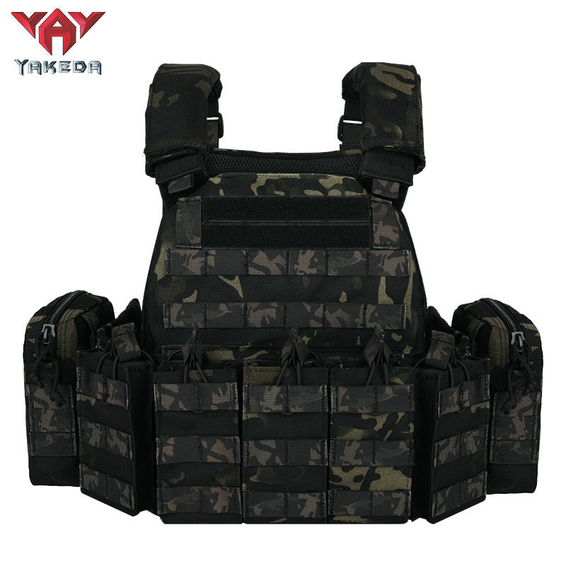 The Last Aztec, Combat Camouflage Amphibious Tactical Vest Outdoor Military Fan CS Tactical Vest