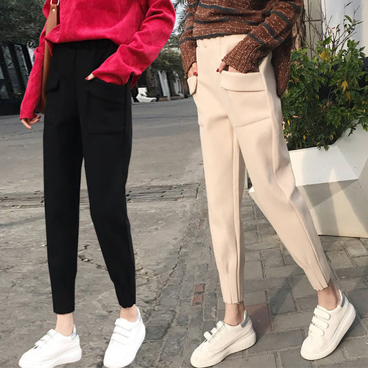 The Last Aztec, Get One Size Bigger Than Your Regular Size, All-match casual pants